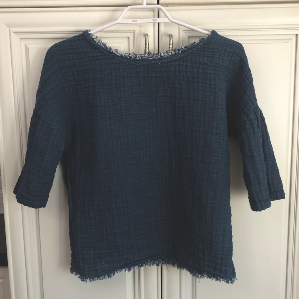 Kenar linen blend women’s top